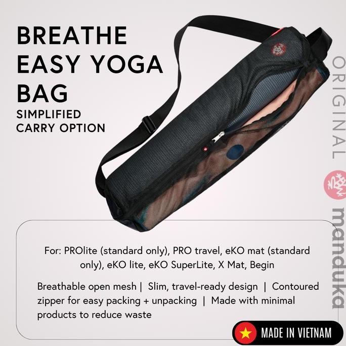 BEBAS ONGKIR - Manduka Breathe Easy / Yoga Mat Bag - Tas Matras Yoga
