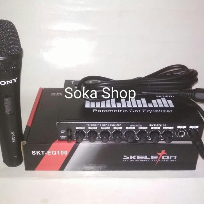 PARAMETRIK/PRE-AMP SKELETON SKT-EQ100 +MIC