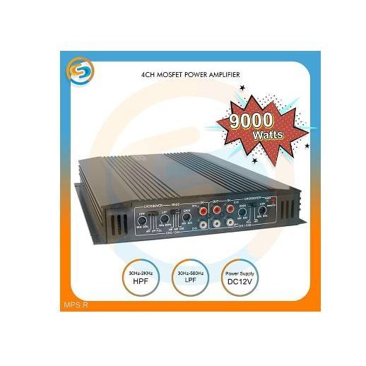 POWER AMPLIFIER MOSFET 4 CHANNEL POWER AMPLI MOBIL 4CH MPS R