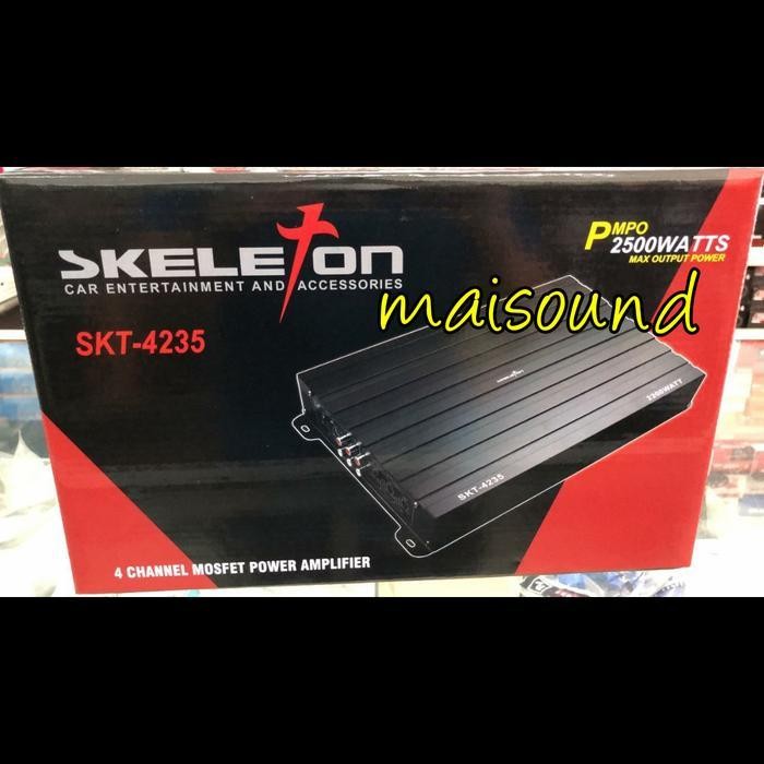 POWER AMPLIFIER 4 CHANNEL SKELETON SKT 4135 SKELETON SKT4135 MOBIL