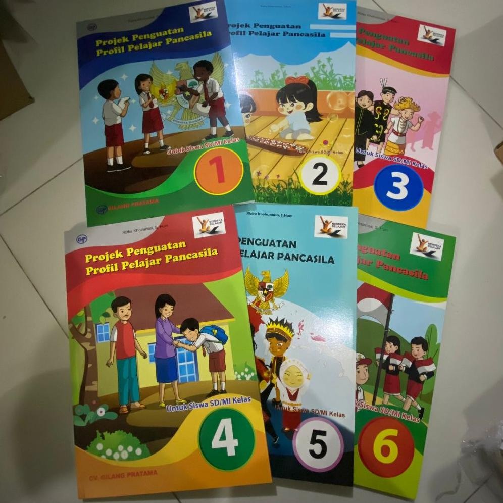 Promooo (P5) PROJEK PENGUATAN PROFIL PELAJAR PANCASILA SD KELAS 1 - 6 KURIKULUM MERDEKA CV. GILANG P