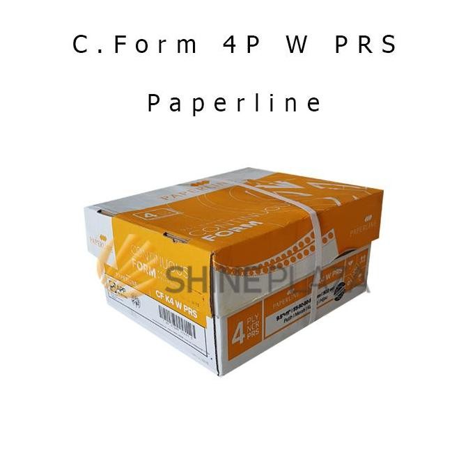 

TERBARU - Continuous Form Paperline 4 Ply PRS 9.5 x 11 Inch (K4 W PRS)