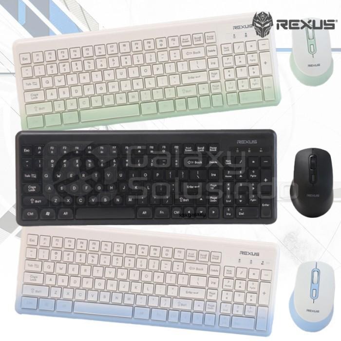 GX Rexus KM10 Classic Keyboard Mouse Wireless Combo