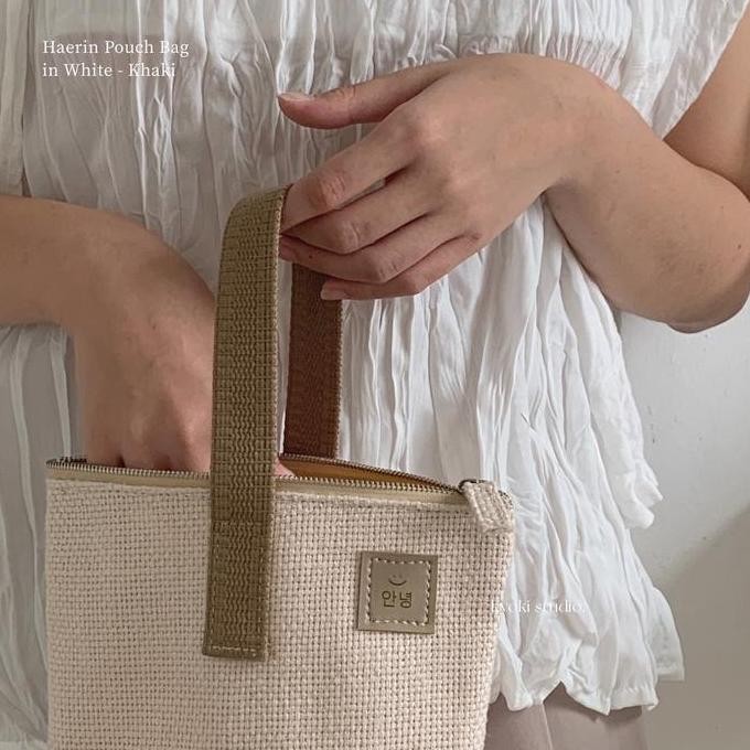 Haerin Pouch Bag - INS Korean Makeup Medium Pouch Bag