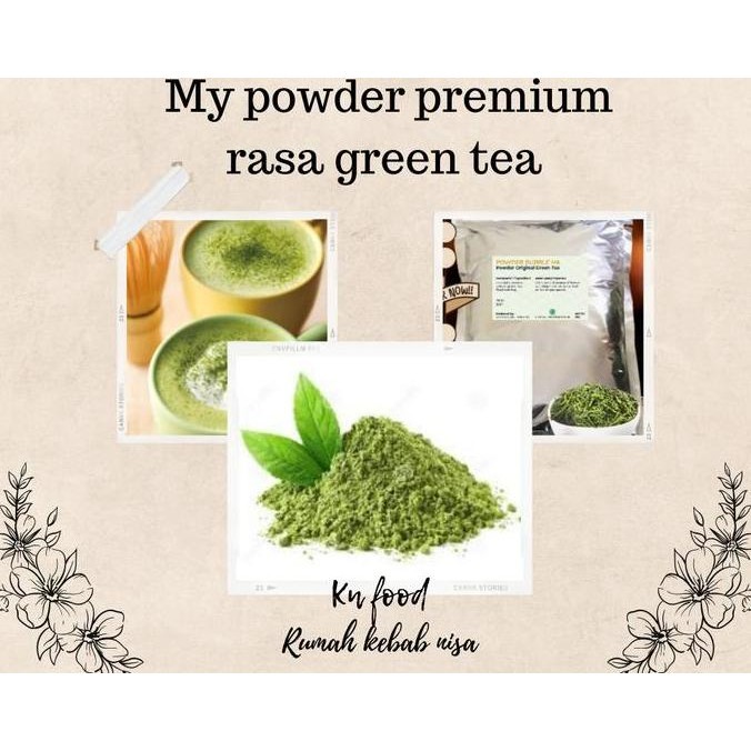 

Powder Premium Green Tea- Green Tea Matcha Powder Premium -1 Kg (Mine)