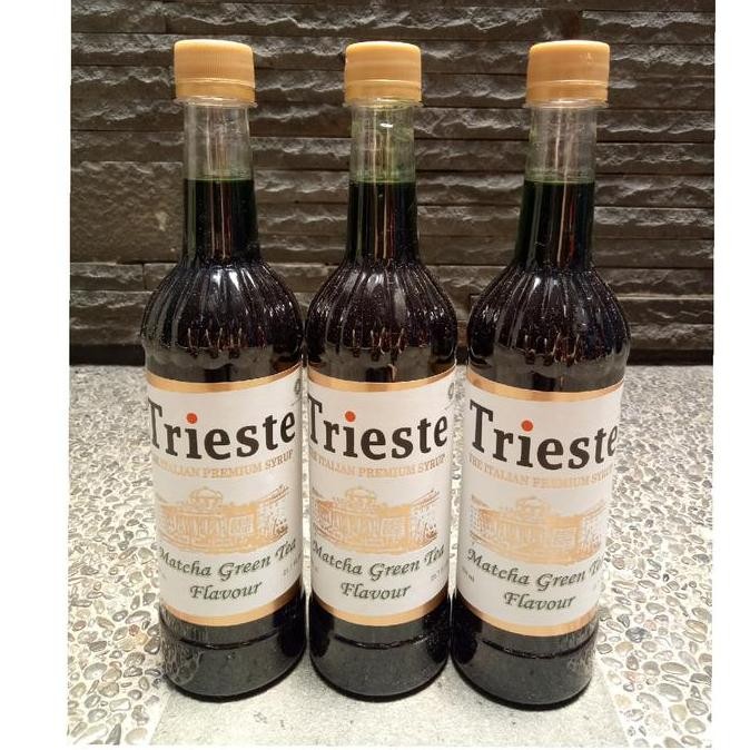 

Trieste Syrup Rasa Matcha Green Tea (Mine)