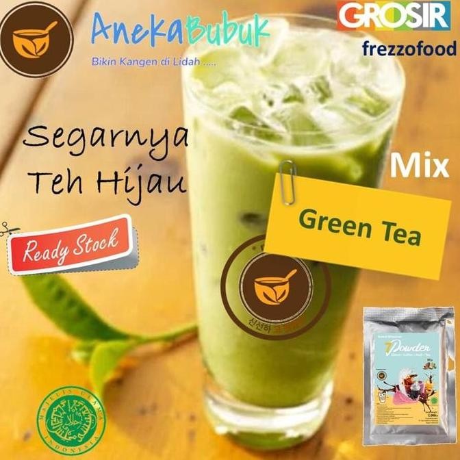 

Bubuk Minuman 7 Powder Rasa Matcha Green Tea - Mix 1Kg (Mine)