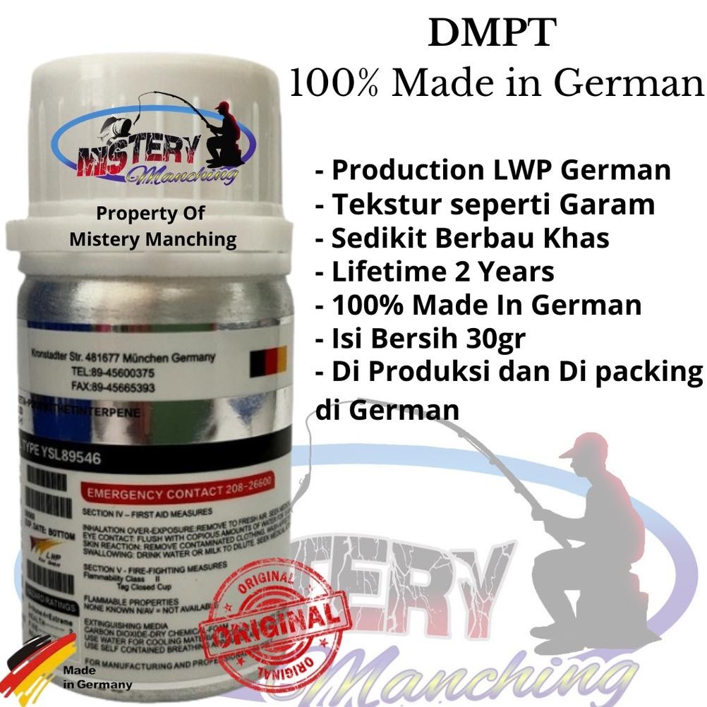 Terlaris Dmpt Original 100% Made In German Attractant / Vanili German Untuk Ikan Mas, Dan Lain-Lain 