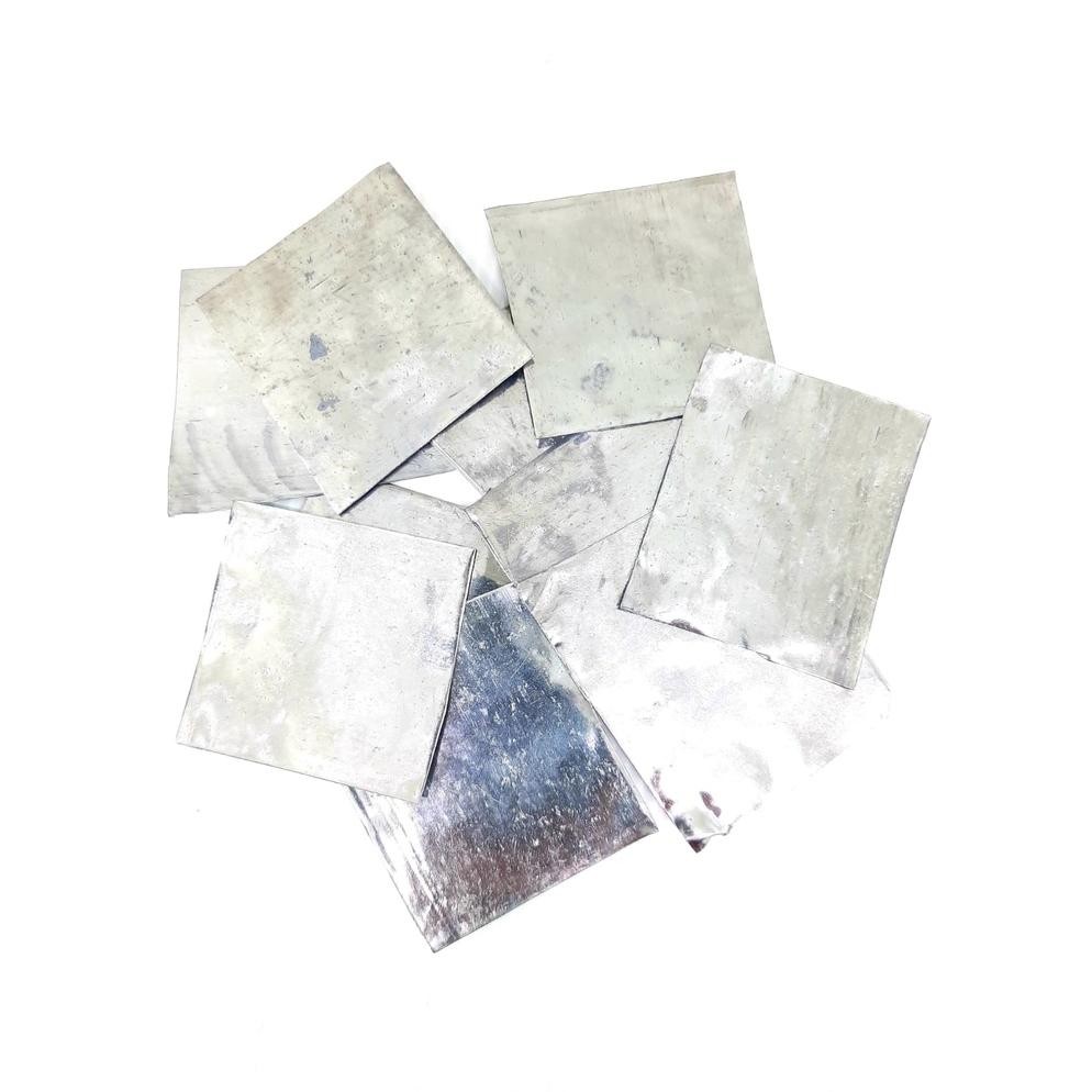 Aksesoris Pancing Pemberat Timah Daun Lempeng potongan Kecil