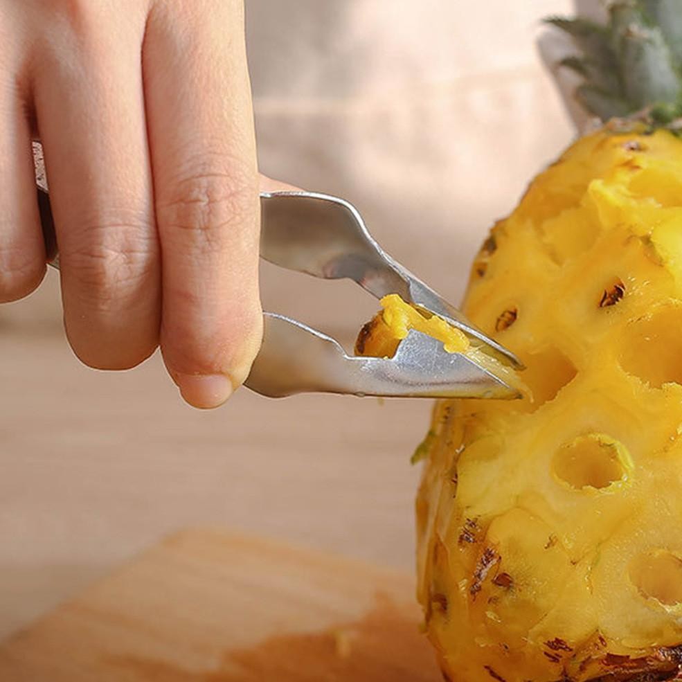 Bisa Cod 4 Pcs Pineapple Peeler Set / Set Pengupas Nanas / Pisau Nanas ||