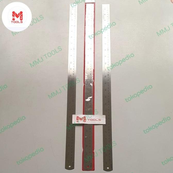 

Penggaris Besi 60Cm Tebal Kenko - Penggaris Baja 60Cm - Mistar Baja