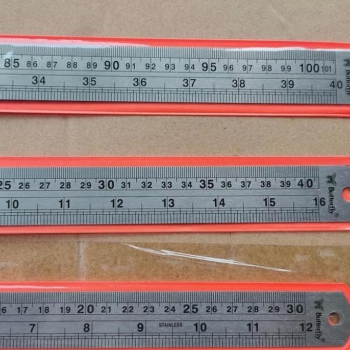 

Penggaris Besi 100Cm Tebal Butterfly