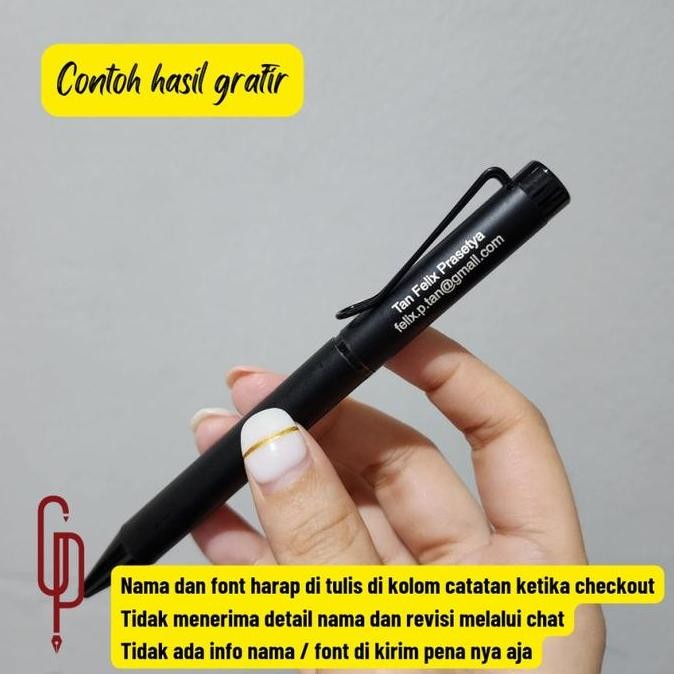 

Pulpen Metal Ekslusif Model Lamy + Grafir