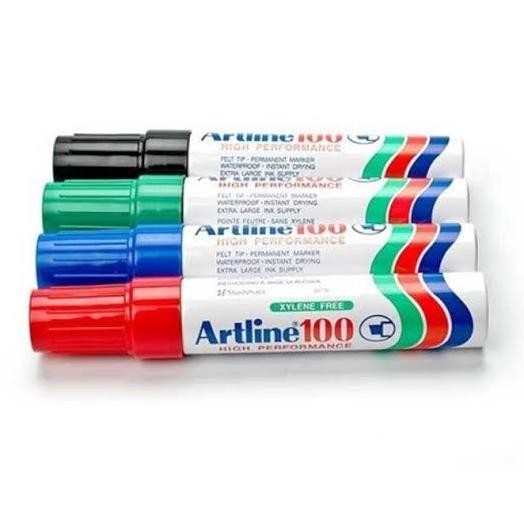 

Spidol Artline 100 Waterproof Extra Large.