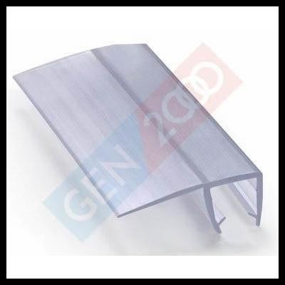 Clip Seal Pintu Kaca / Polycarbonate / Glass Clip Seal Model F