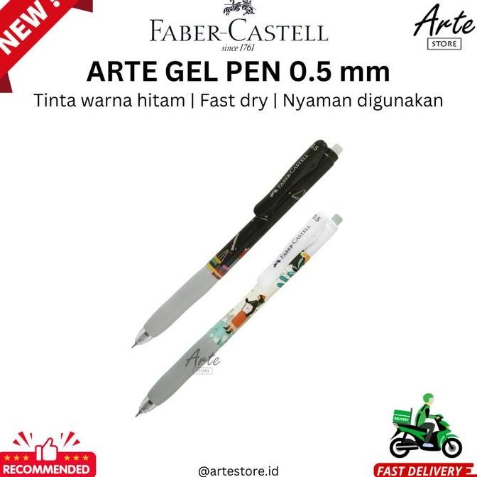 

Arte Gel Pen - Faber Castell Ballpoint 0.5