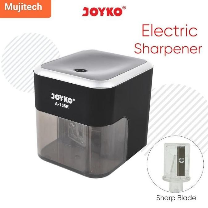 

Joyko Serutan Rautan Pensil Meja Electric Otomatis Sharpener A-155E