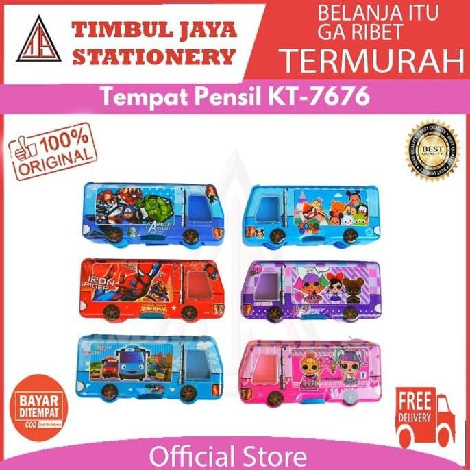 

Tempat Pensil Magnet Bus Karakter Disney Kt-7676