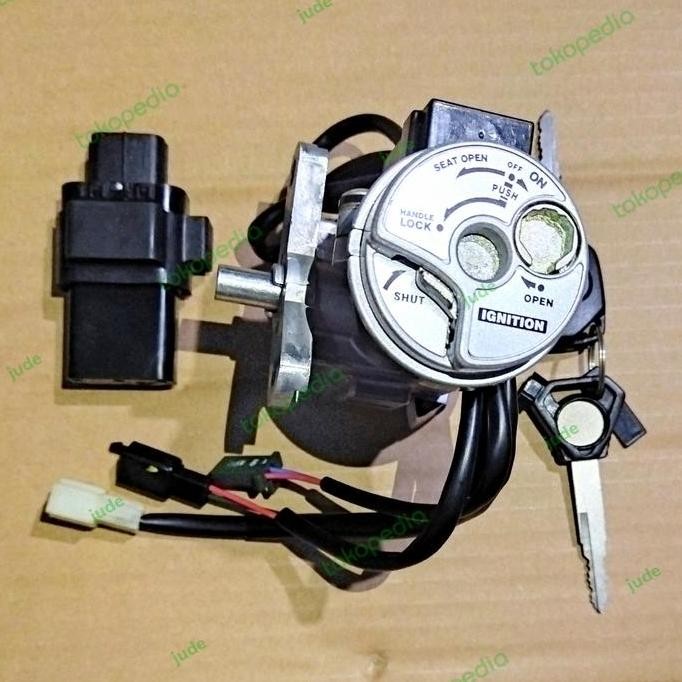 KUNCI KONTAK SET KEYSET ORI ASLI LENGKAP MODUL REMOTE FINO 125 FI