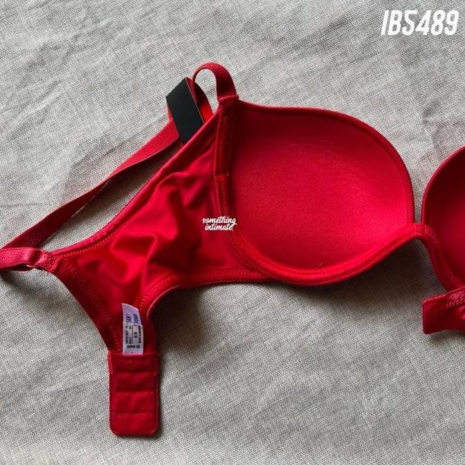 Wacoal Luludi RED Mood Lovable Pushup Bra Bh Busa Tebal Push Up Sale BS
