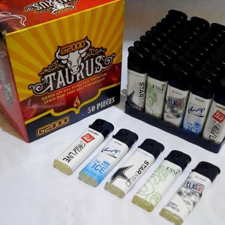 KOREK MAGNET TAURUS G2000 1 PACK ISI 50 PCS | KOREK G2000 TAURUS MAGNET | KOREK TAURUS G2000 - FLASH