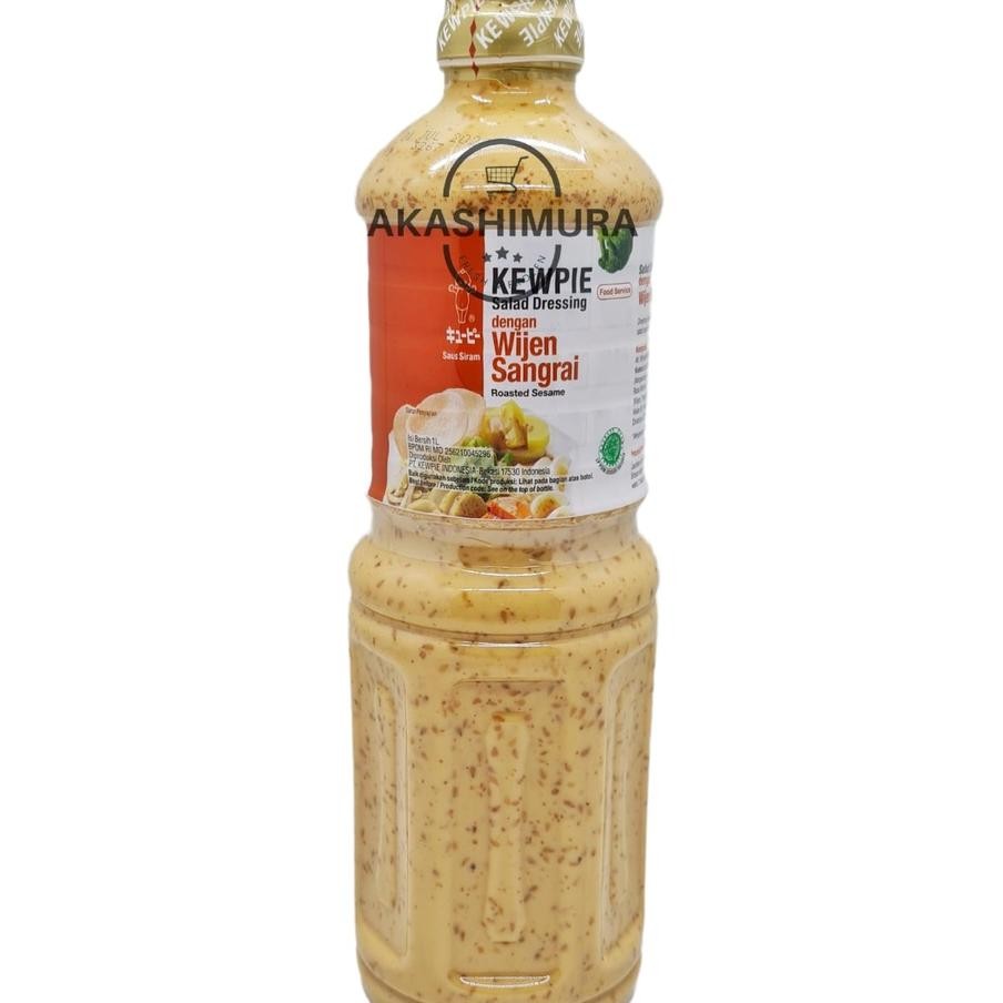 

Kewpie Salad Dressing Roasted Sesamewijen Sangrai 1 Liter