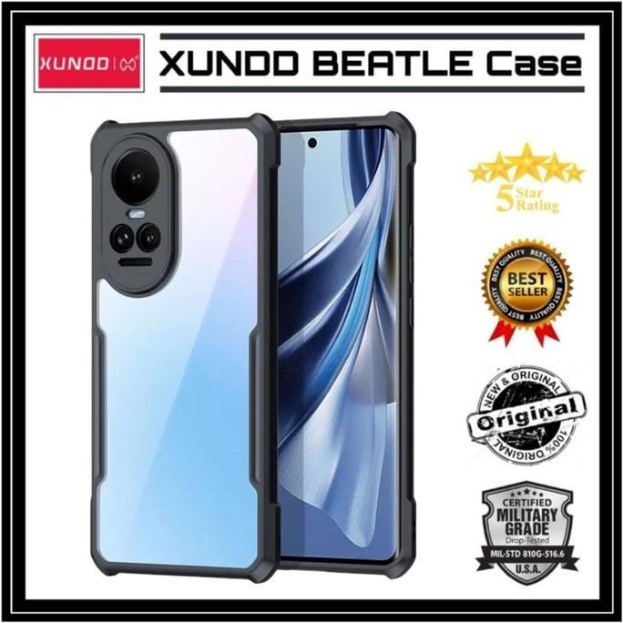 Baru XUNDD Hard Soft Case Oppo Reno10 / Reno10 Pro / Reno10 Pro+ 5G Original