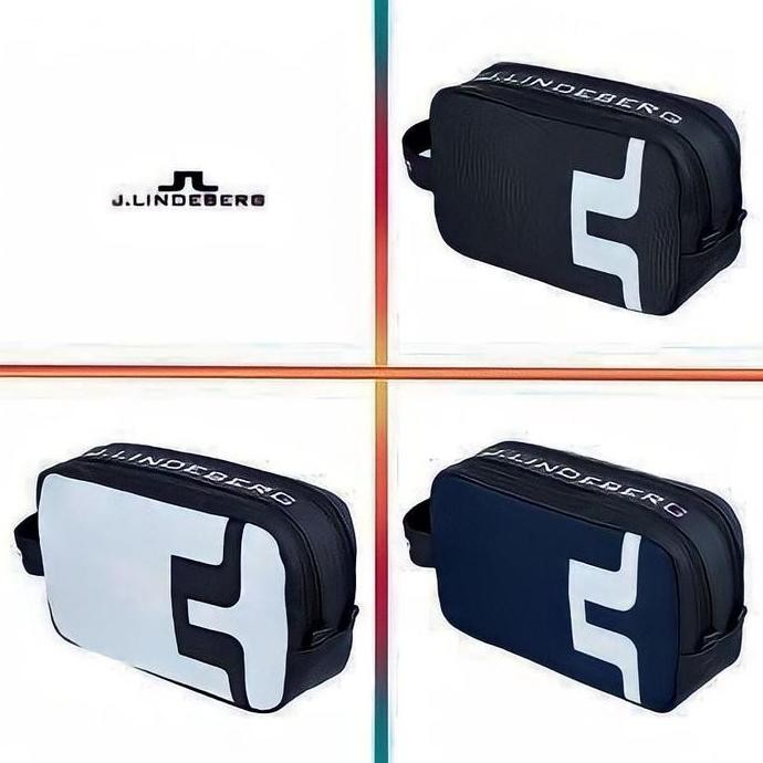 Hand Bag Ball Golf J.Lindeberg Ori - Tas Bola Golf Portable Pouch