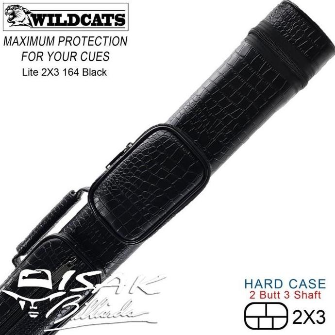 Toronto Wildcats 2x3 Case 164 - Tas Stick Cue Billiard Biliar Bilyar 2 PREMIUM