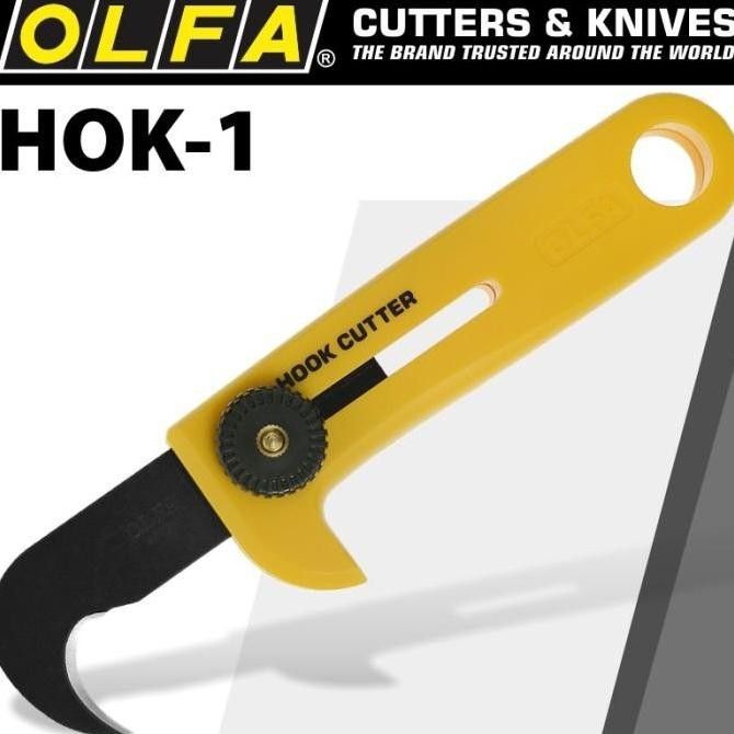 

Pisau Hook Cutter Olfa Hok-1 Heavy Duty