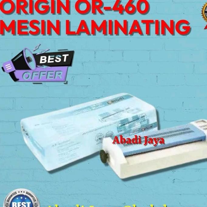 Origin Or-460 Mesin Laminating
