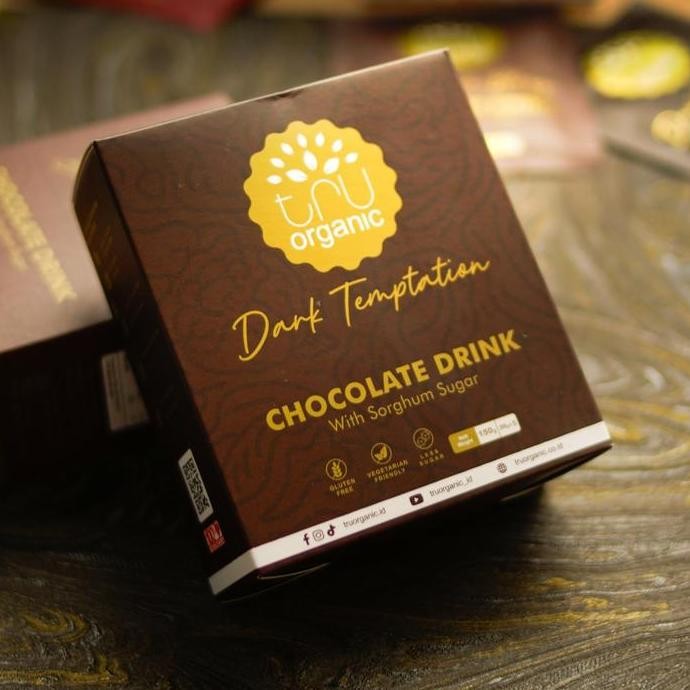

Baru TruOrganic Dark Chocolate Drink Low Calorie 5 Sachet - Minuman Coklat Gula Sorghum