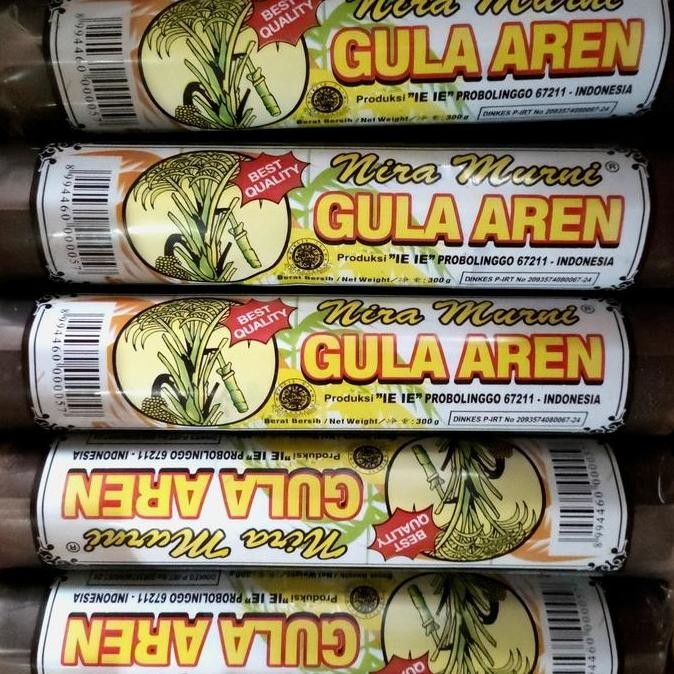 

Baru Gula Aren Nira Murni 300gr Gula Ie Ie Asli Murah Berkualitas
