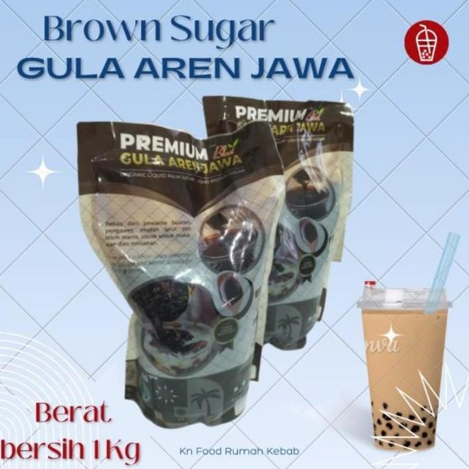 

Baru Premium Brown Sugar Cair 1kg Gula Aren Asli Halal