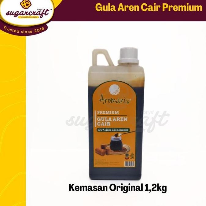 

Baru Aromanis Gula Aren Cair 1,2kg - Pemanis Alami Tradisional Murni