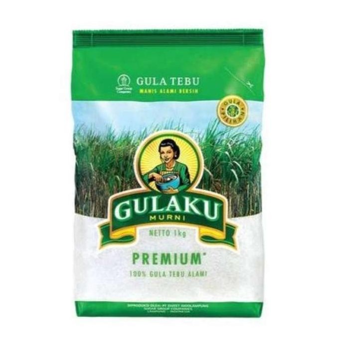 

Baru Gulaku Premium Hijau 1kg - Gula Pasir Halus Putih Bersih