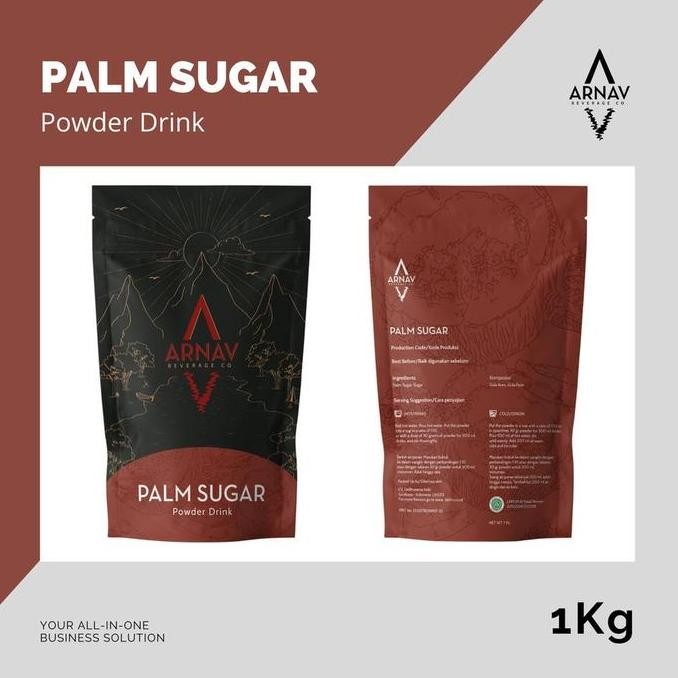 

Baru Palm Sugar Arnav 1kg - Gula Aren / Gula Palem Premium Kualitas Ekspor
