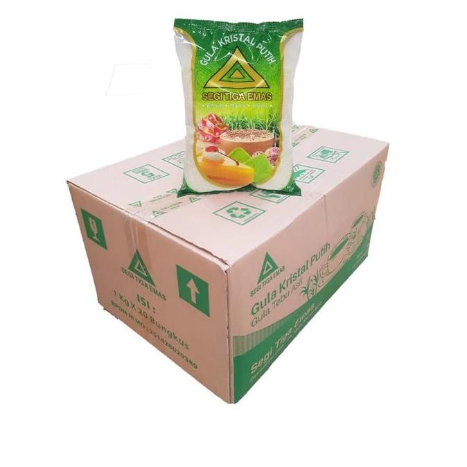 

Baru Segitiga Emas Gula Pasir Premium 1kg x 20pcs - Ball Dusan Harga Grosir