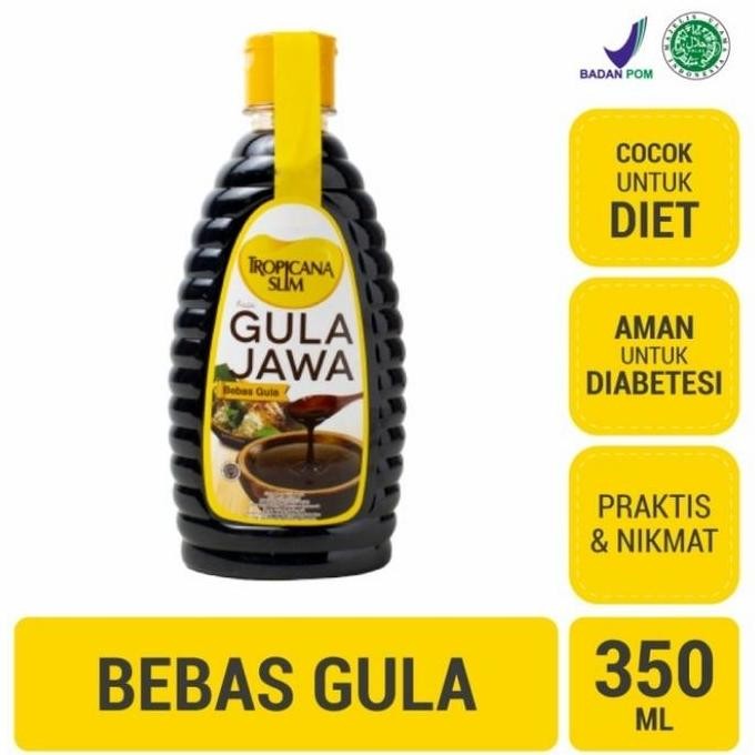 

Baru Tropicana Slim Gula Jawa 350ml - Gula Alami Rendah Kalori