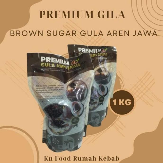 

Baru Gula Merah Cair 1kg Brown Sugar Cair Food Grade