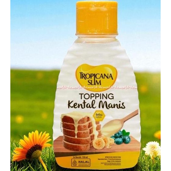 

Baru Tropicana Slim Toping Kental Manis 150ml - Pemanis Bebas Gula Untuk Diabetes