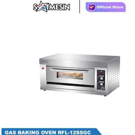 Getra Rfl-12Ssgc Gas Baking Oven 1 Deck 2 Tray / Oven Rfl-12Ss