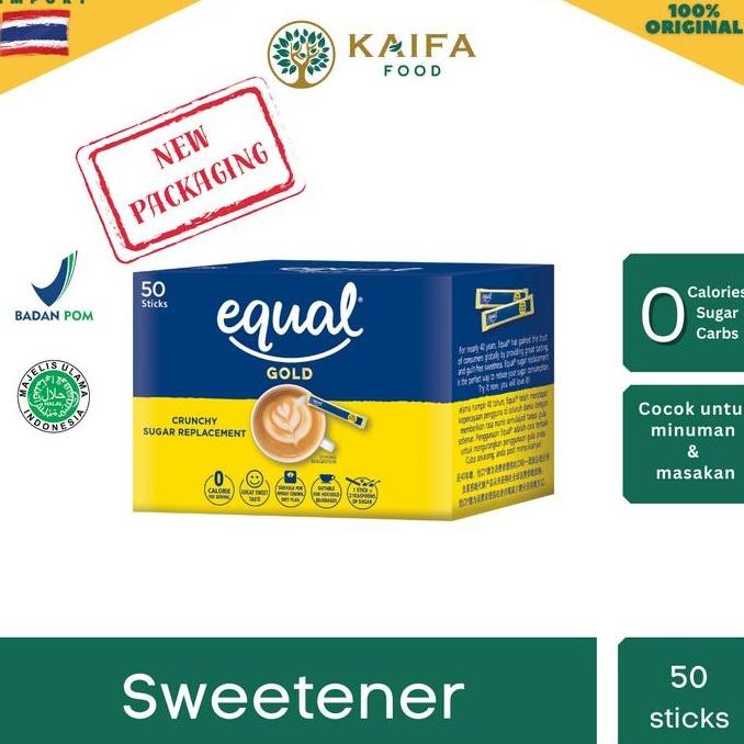 

Baru Equal Gold Pemanis Nol Kalori - Sweetener Diet Rendah Gula