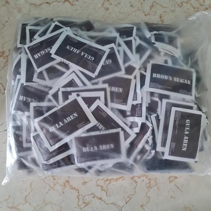 

Baru Gula Aren Sachet 250pcs - Brown Sugar Kemasan Kotak Praktis