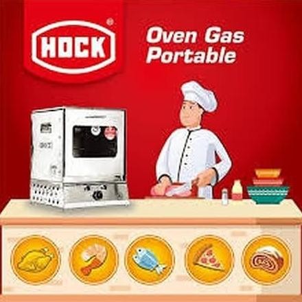 Hock Oven Gas Portable I Oven Hock Ho-Gs103 (Stainless Steel)