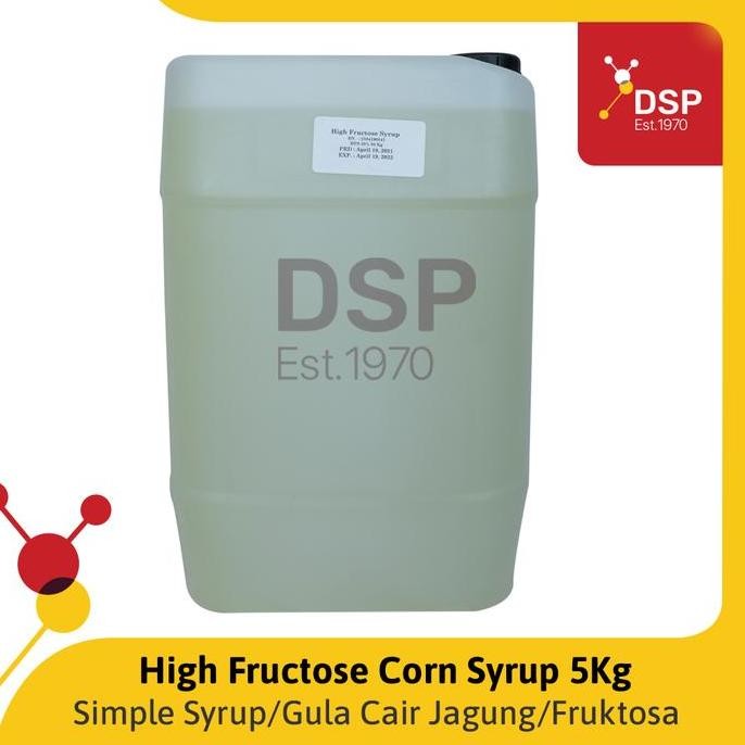 

Baru Fruktosa Syrup 55% 5kg | Gula Cair Simple Syrup Murni