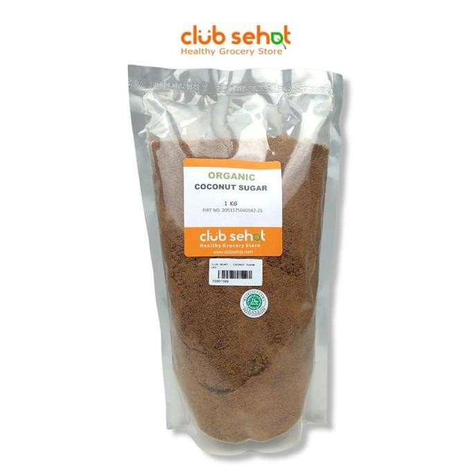 

Baru Club Sehat Coconut Sugar 1Kg Gula Kelapa Brown Bubuk Alami
