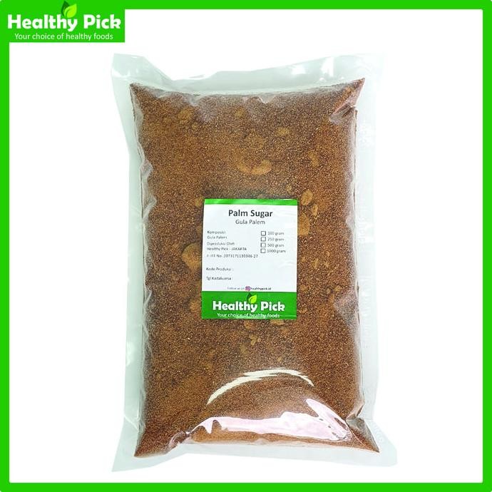 

Baru Gula Semut Organik 1 Kg Palm Sugar Bubuk Gula Aren Alami