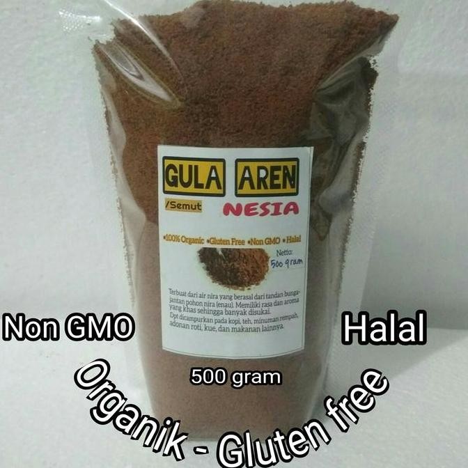 

Baru Gula Aren Semut Organik 500 gram Murni Alami