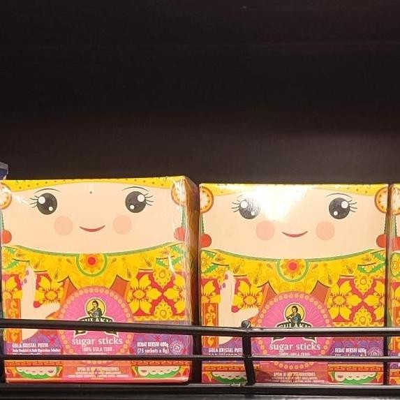 

Baru Gulaku Stick Gula Tebu Bali 75pcs - Gula Tebu Asli Sachet Repack